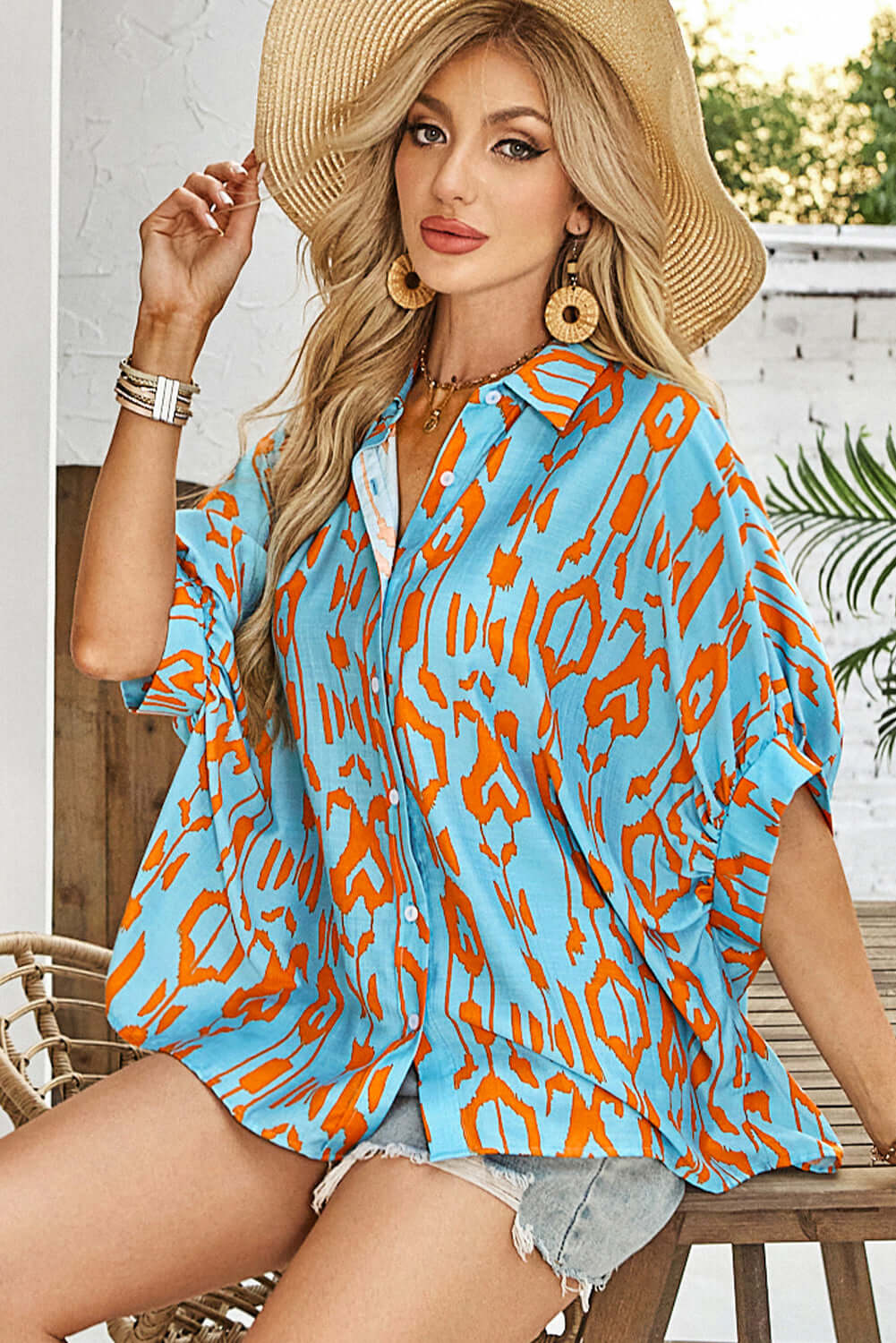 Vibrant Summer Print Shirt - Catherine Martin