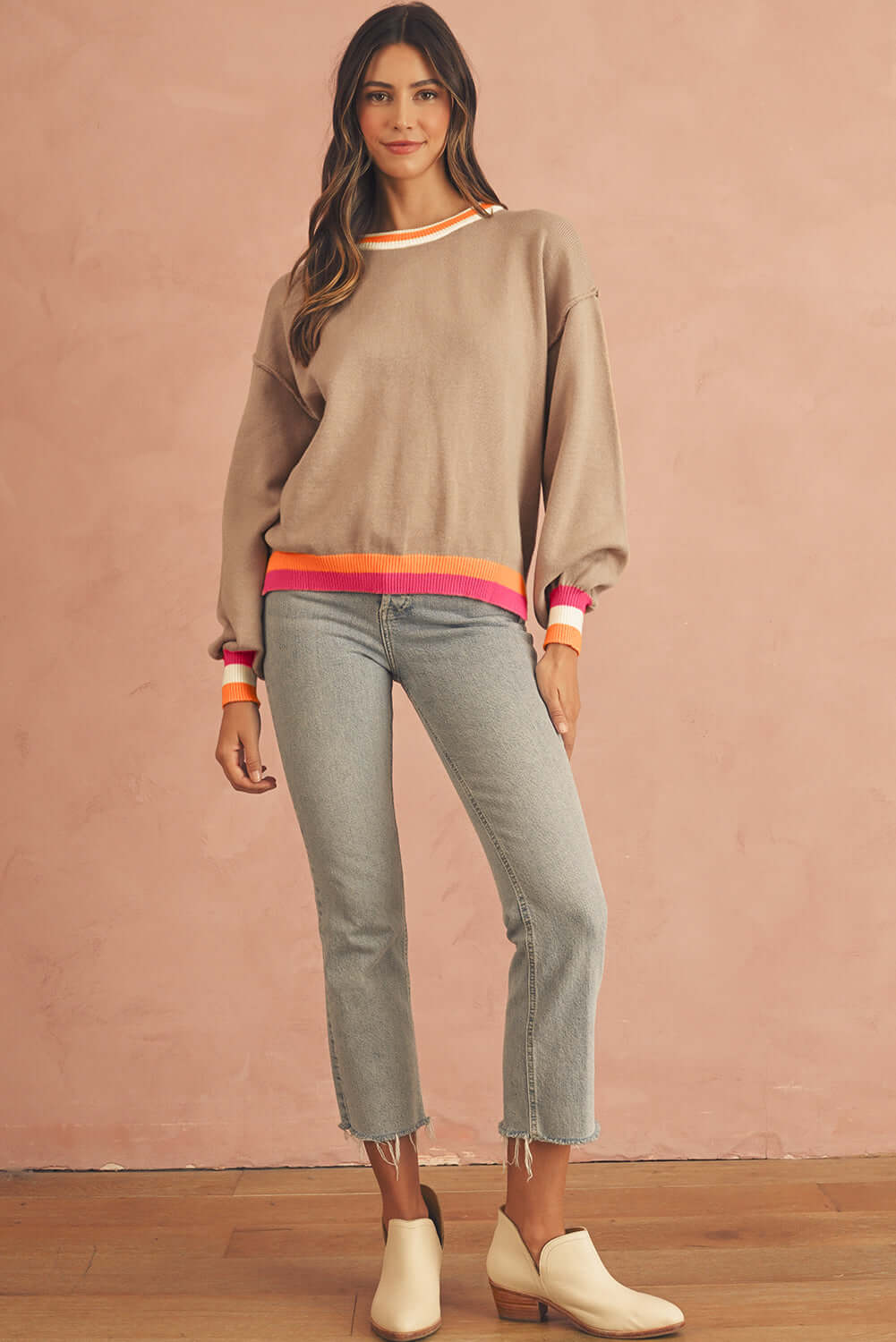 Relaxed Fit Knit Jumper – Trendy Streetwear Style - Catherine Martin