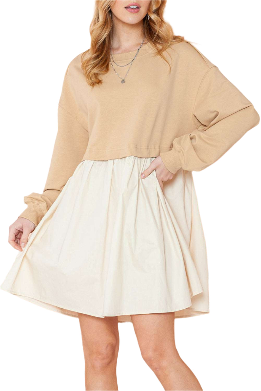 Rose Red Pleated Mini Dress - Catherine Martin