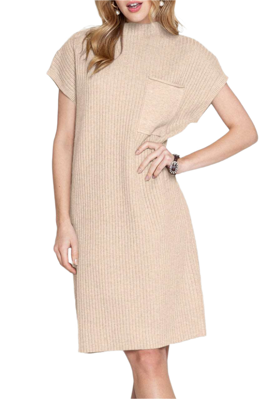Green Sweater Knit Dress - Catherine Martin