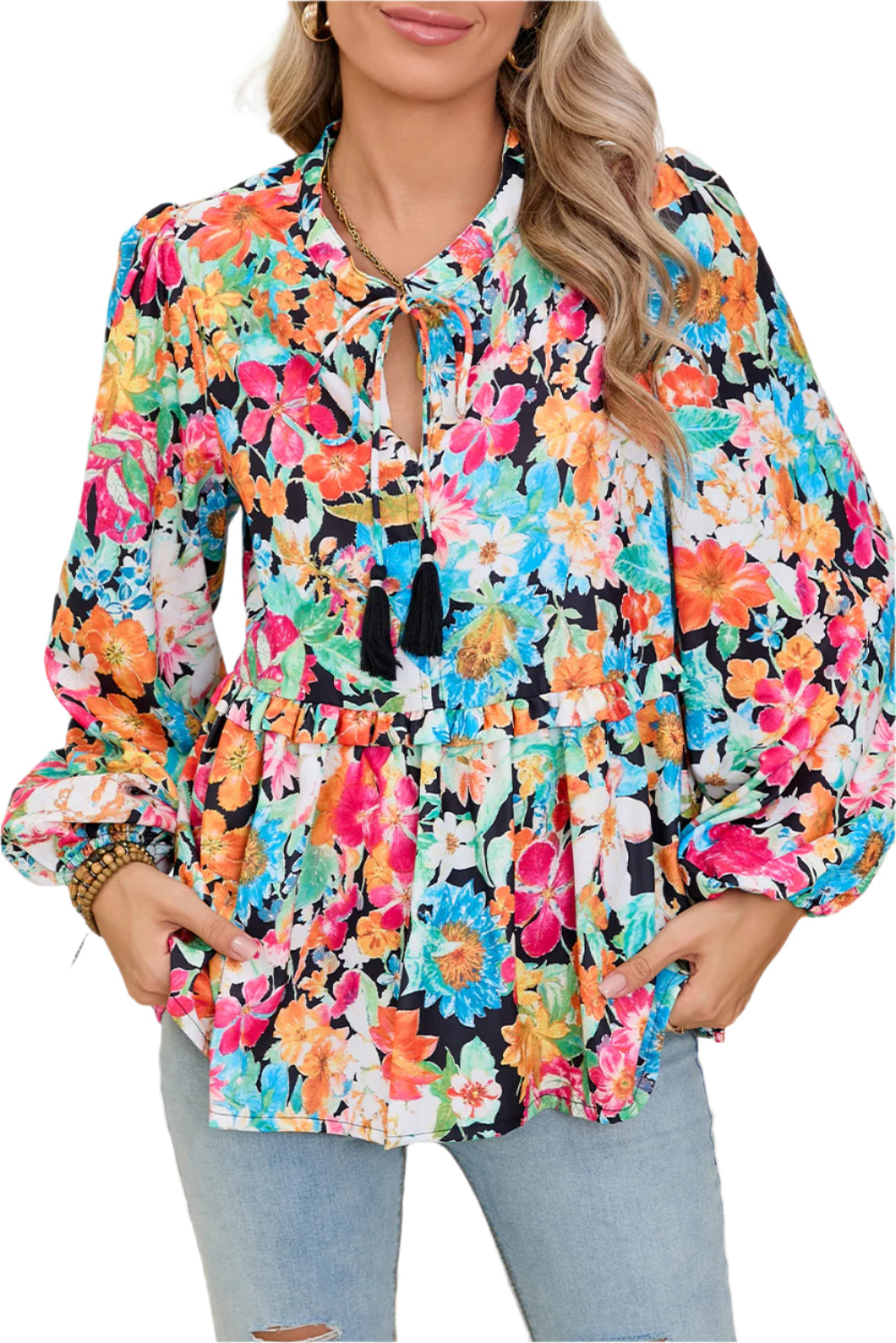 Multicolour Floral Blouse - Catherine Martin