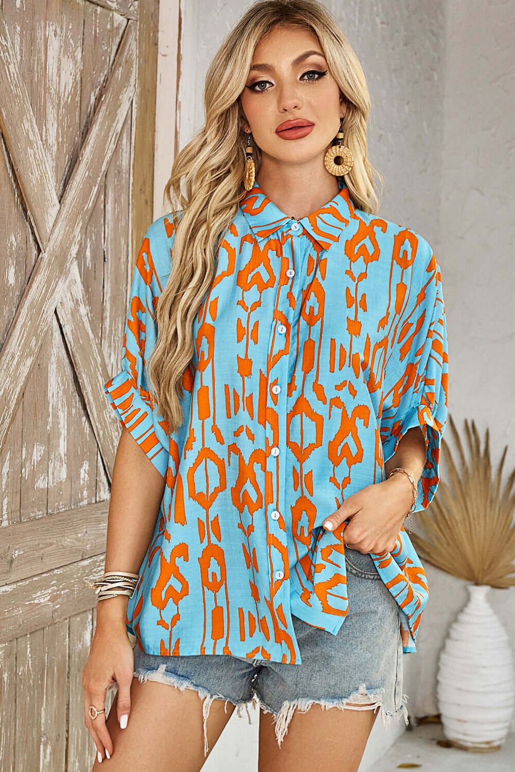 Vibrant Summer Print Shirt - Catherine Martin