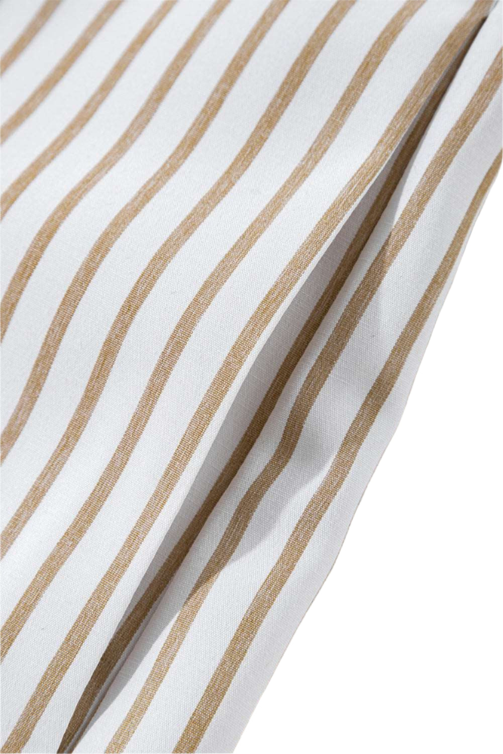 Khaki Stripe Shirt Dress - Catherine Martin