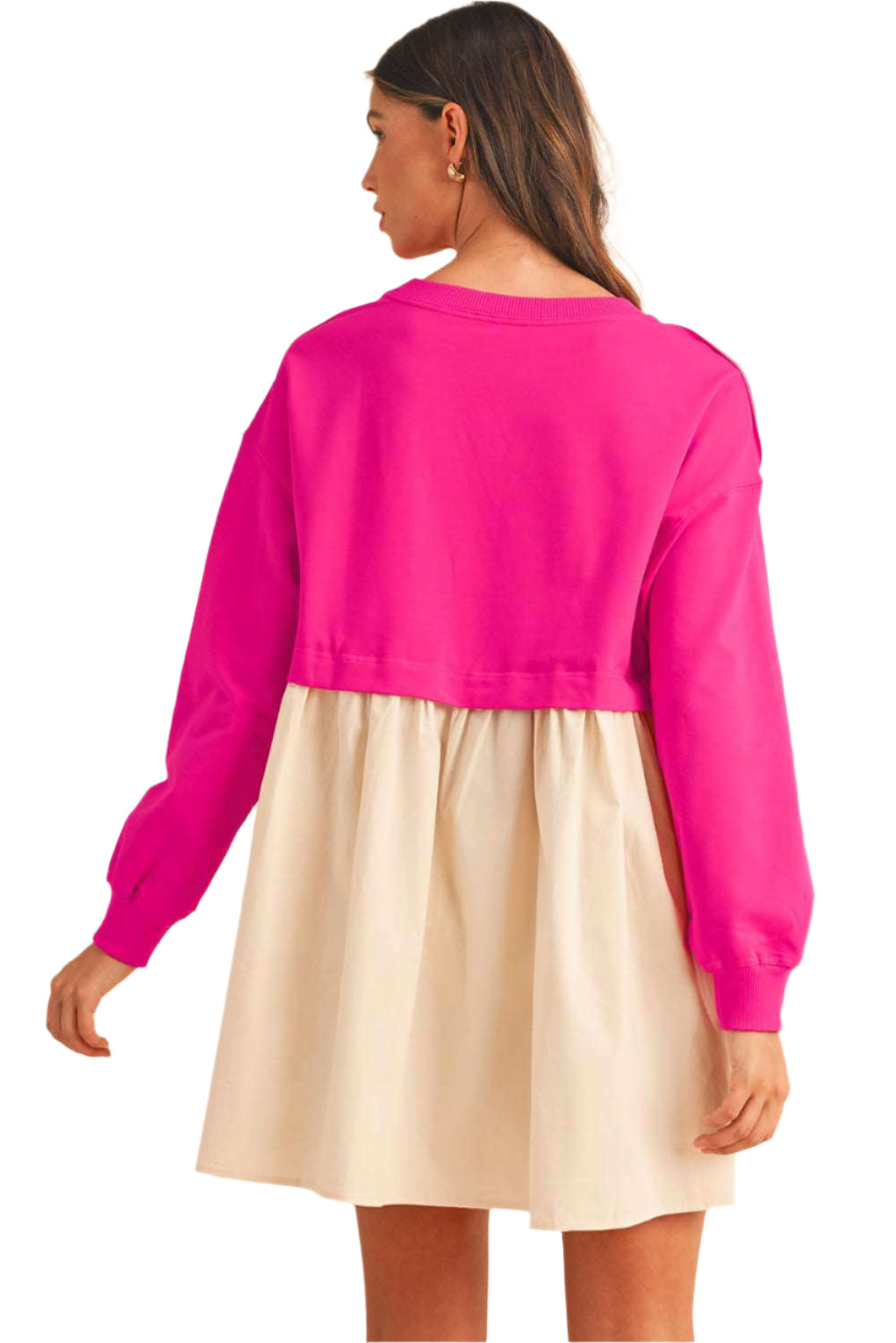 Rose Red Pleated Mini Dress - Catherine Martin