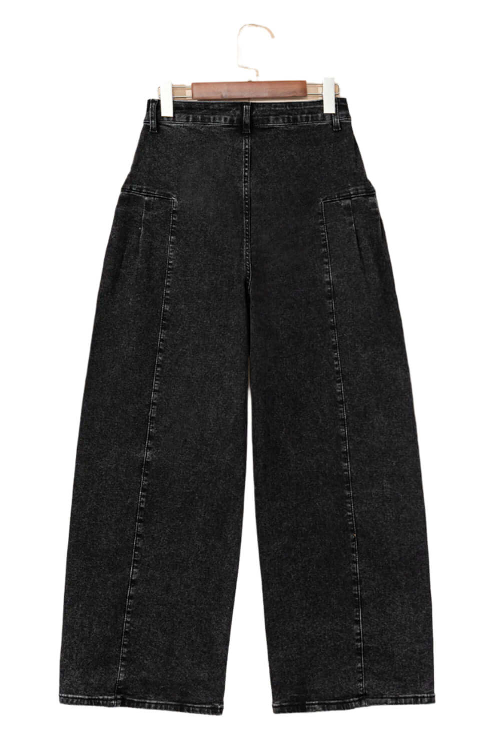 Pleated Wide Leg Jeans for Ladies - Catherine Martin