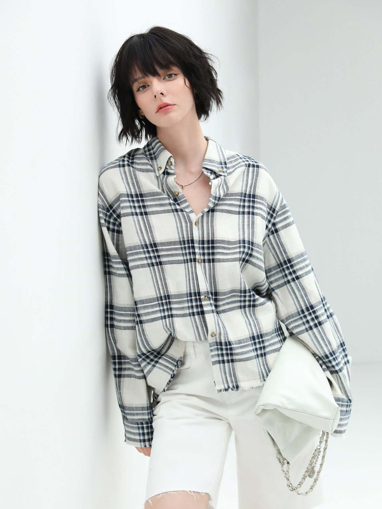 Classic Everyday Plaid Shirt-4