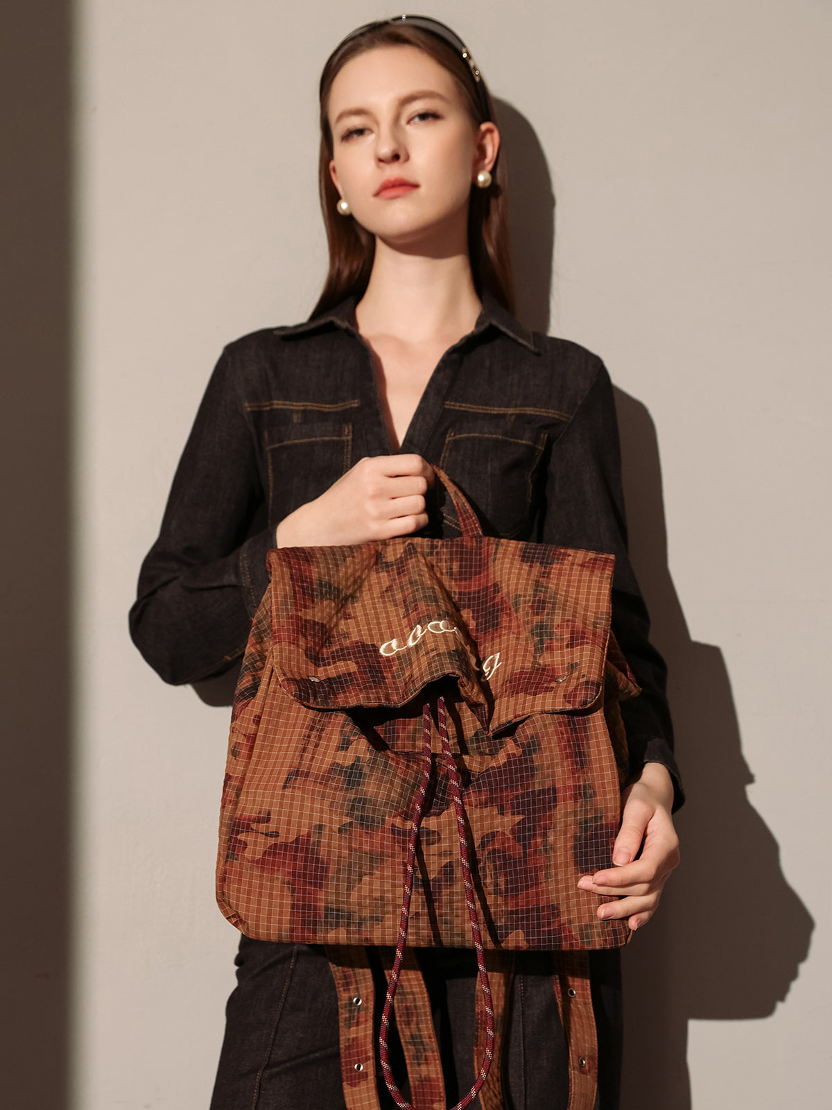 Earthy Cameo Backpack-1