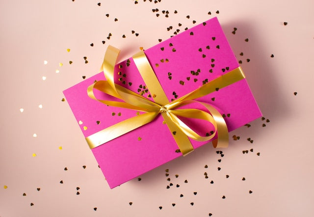 pink gift card photo