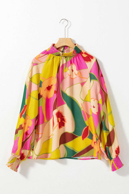 Gorgeous Multicolor Floral  Blouse - Catherine Martin