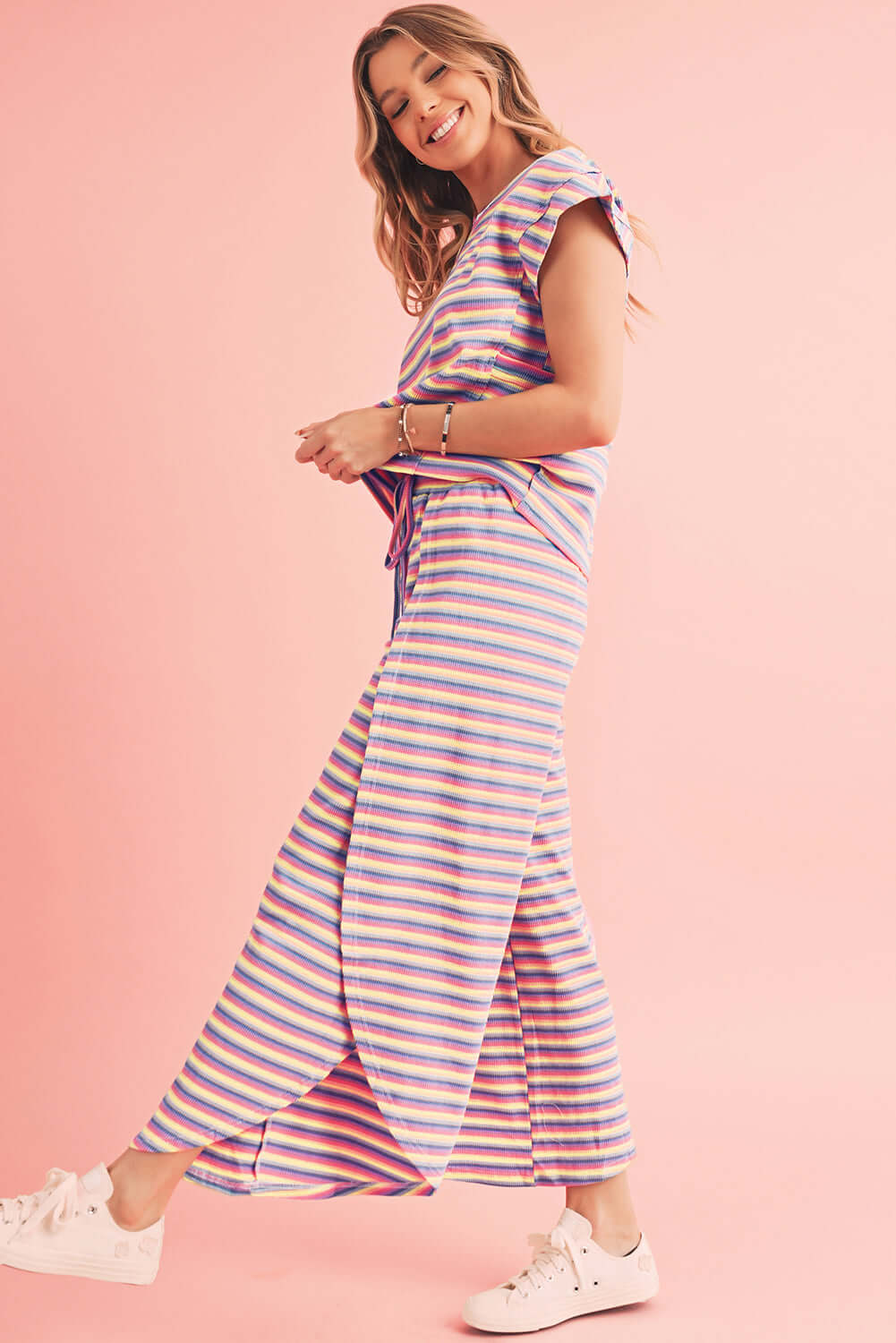 Sunset Stripes Two-Piece Set - Catherine Martin 