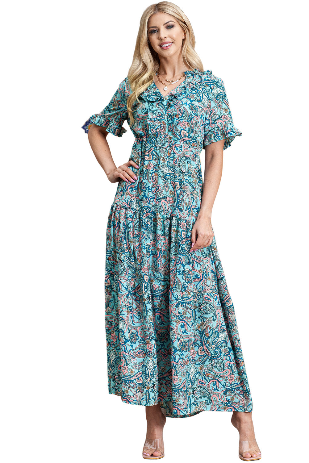 Paisley Print Dress - Catherine Martin