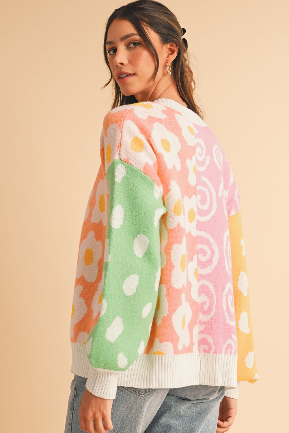 Flower Dotted Print Cardigan - Catherine Martin