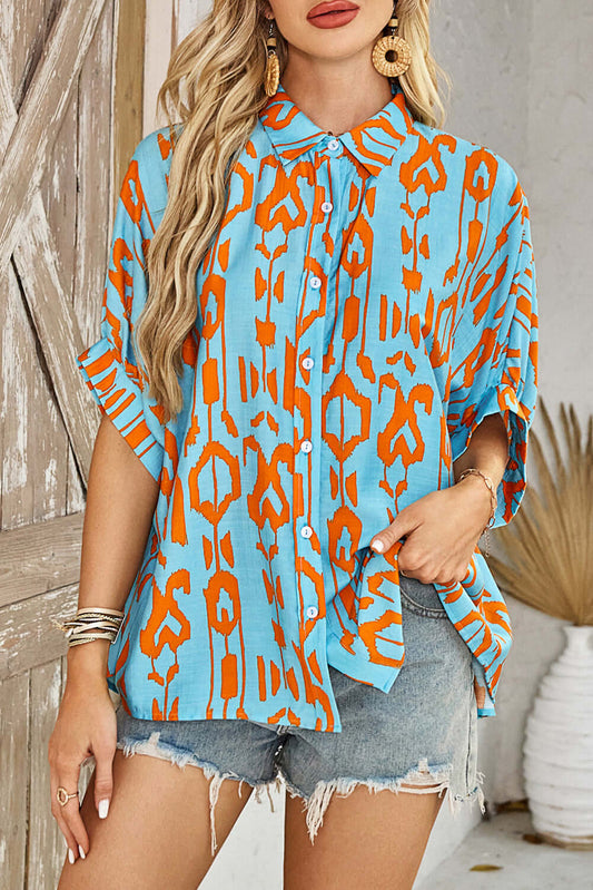 Vibrant Summer Print Shirt - Catherine Martin