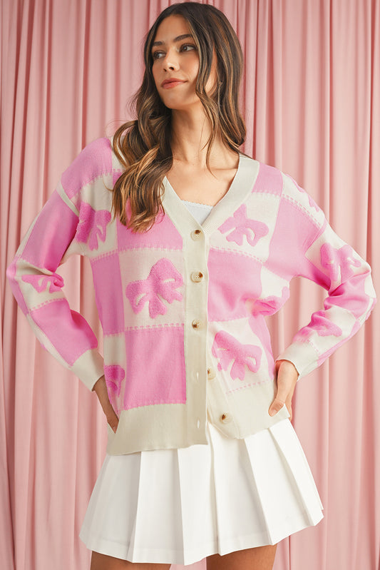 Pretty in Pink Knit Cardigan - Catherine Martin