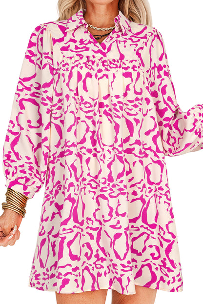 Pink Leopard Mini Dress - Catherine Martin