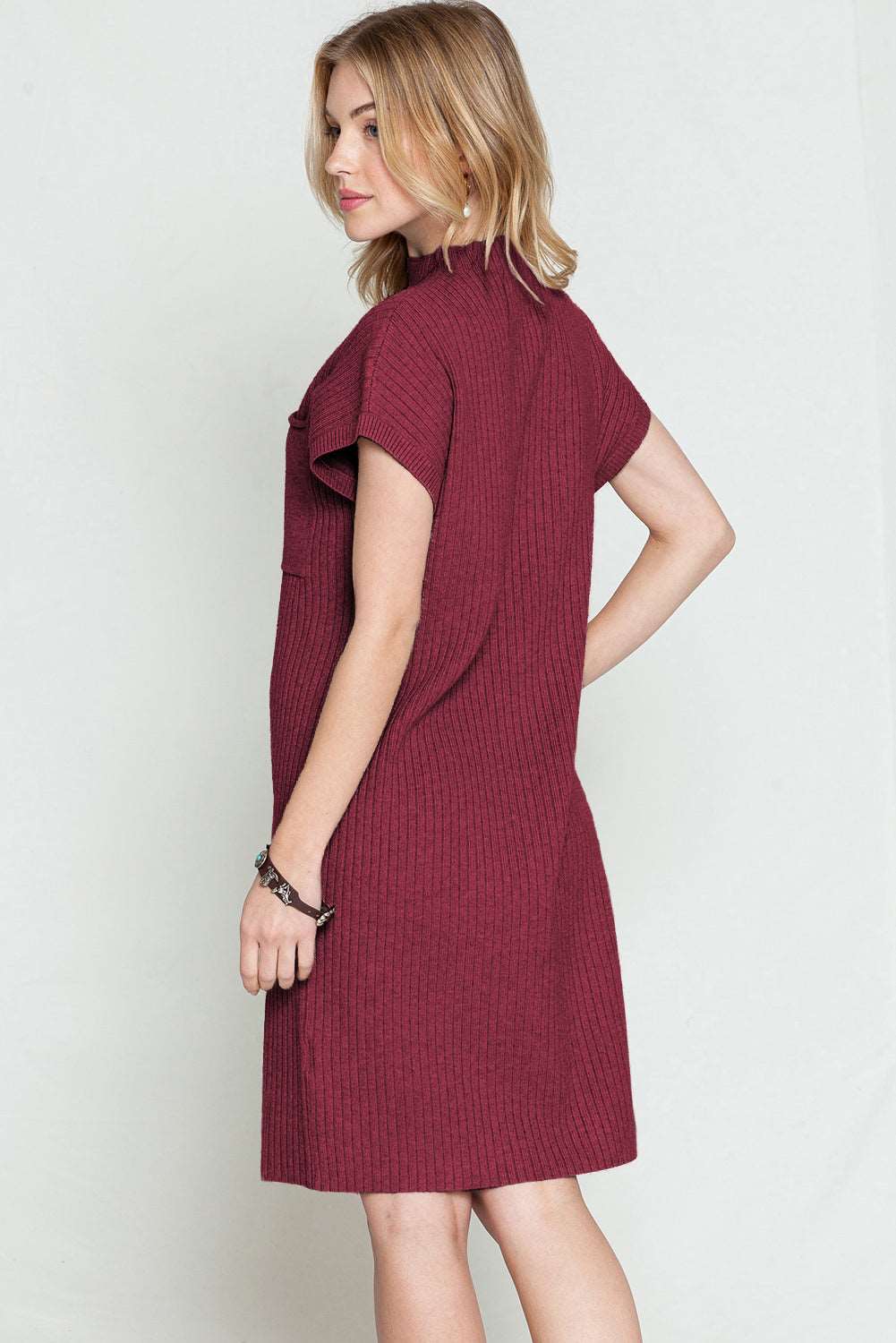 Green Sweater Knit Dress - Catherine Martin