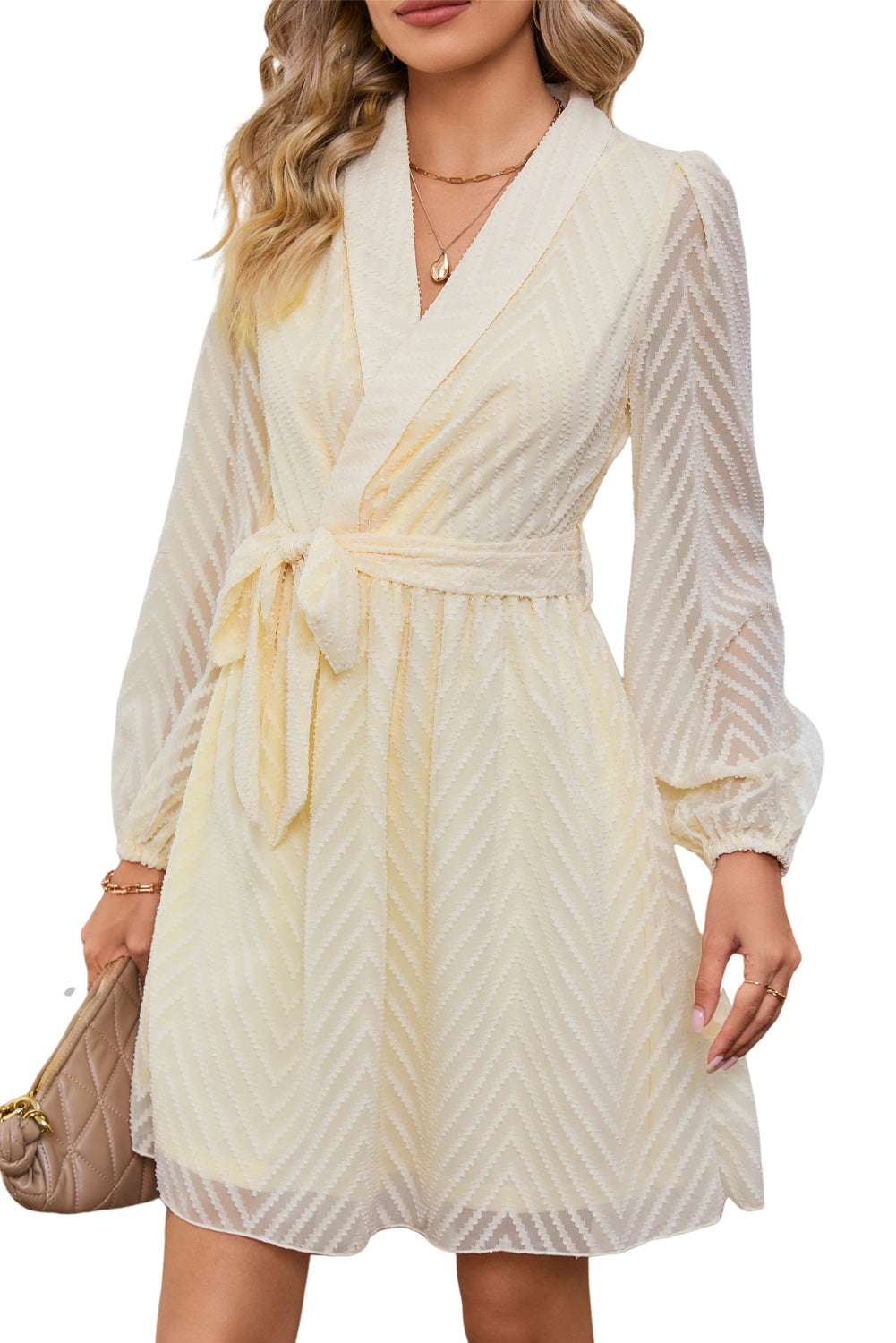 Wrap Belted Dress - Catherine Martin