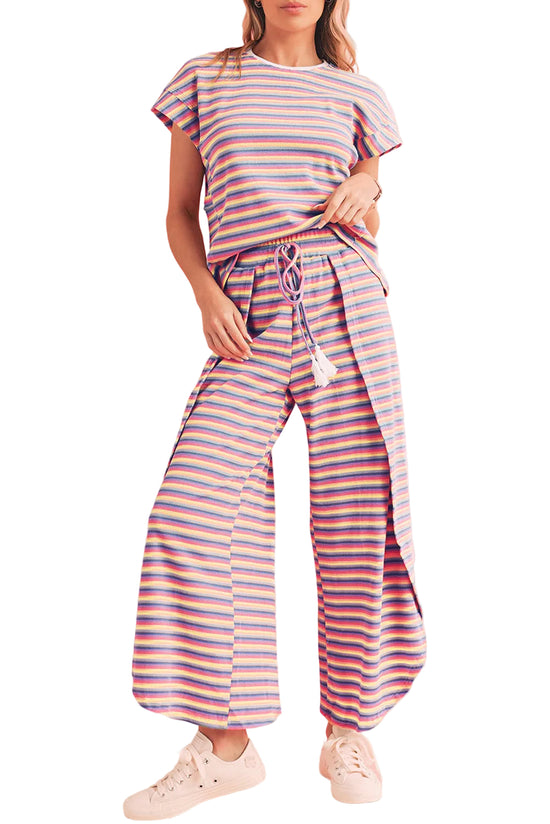 Sunset Stripes Two-Piece Set - Catherine Martin