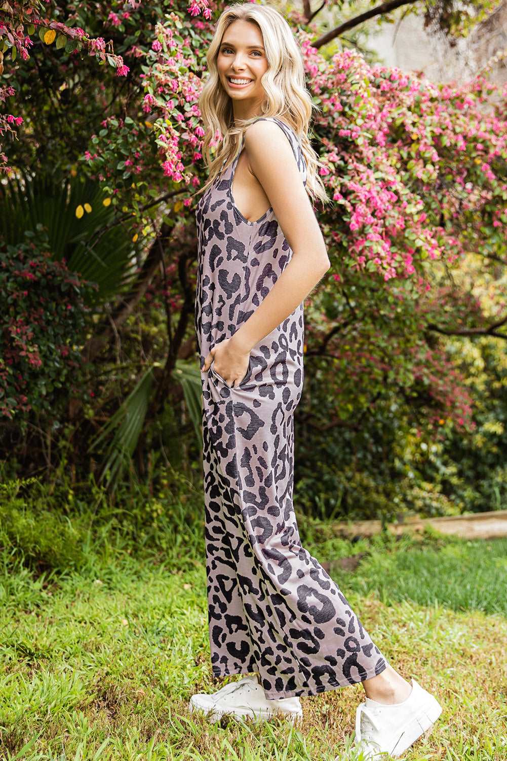 Leopard Print Jumpsuit - Catherine Martin