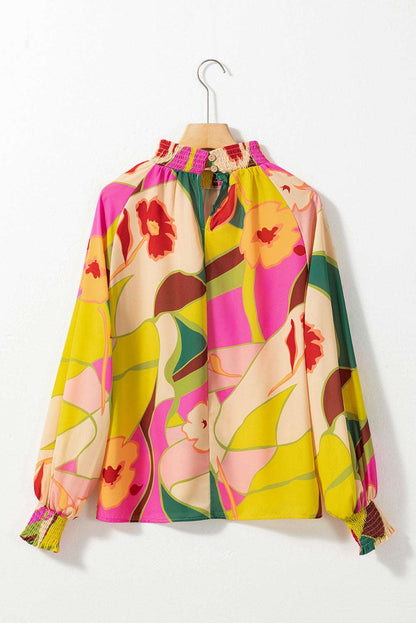 Gorgeous Multicolor Floral  Blouse - Catherine Martin