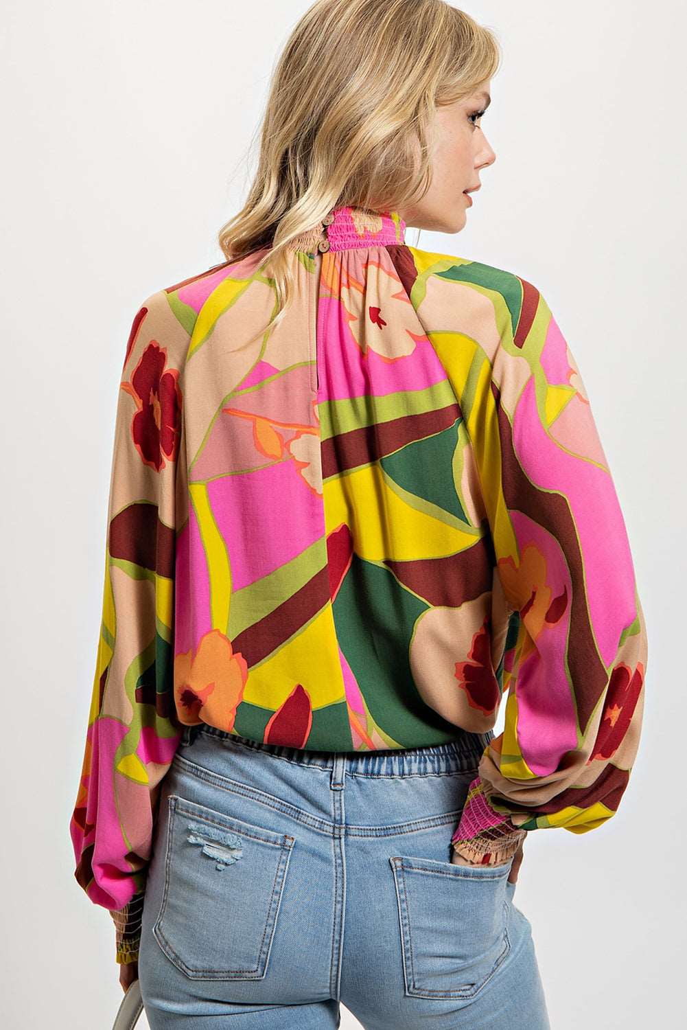 Gorgeous Multicolor Floral  Blouse - Catherine Martin