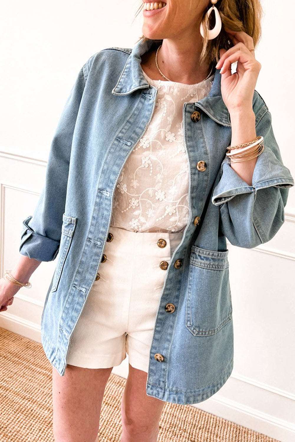 Dusk Blue Denim Jacket - Catherine Martin