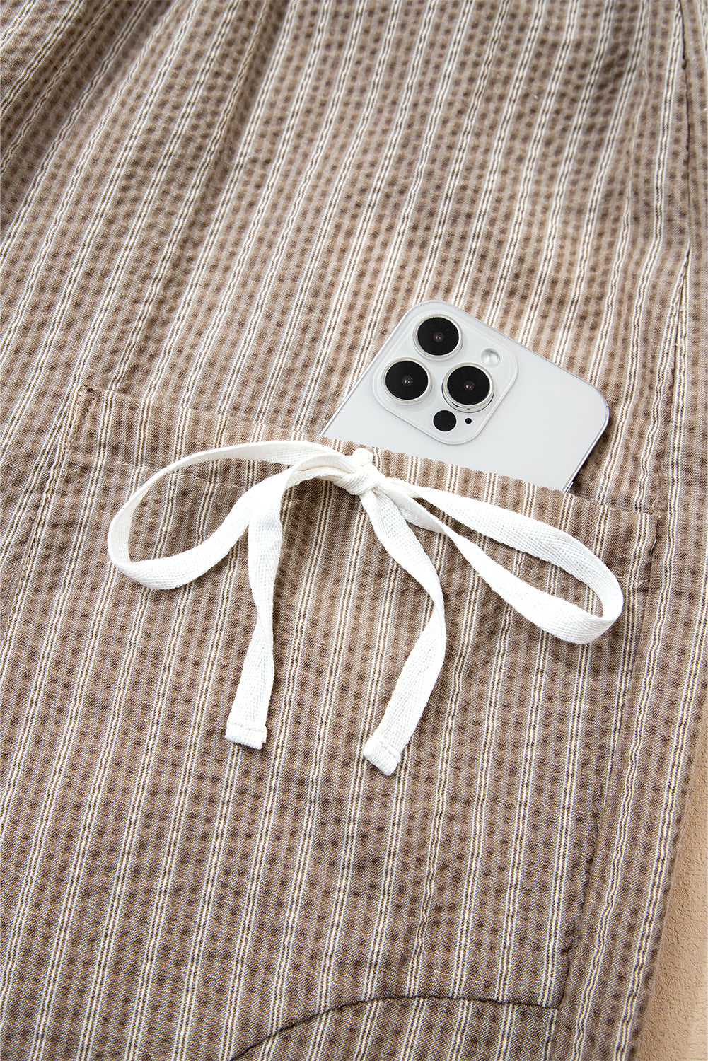 Relaxed Cotton Lantern Trousers