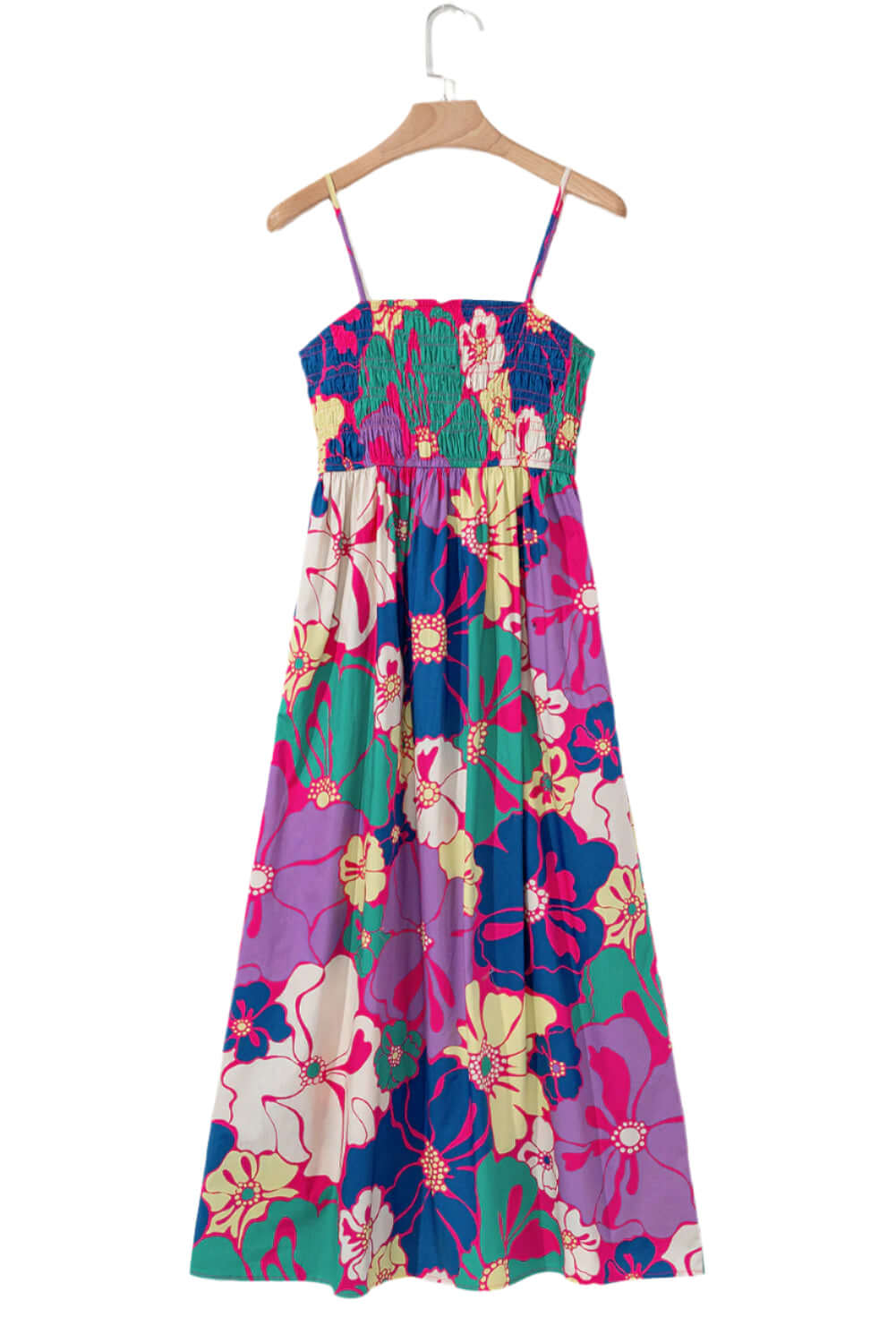Tropical Bloom Smocked Maxi Dress - Catherine Martin