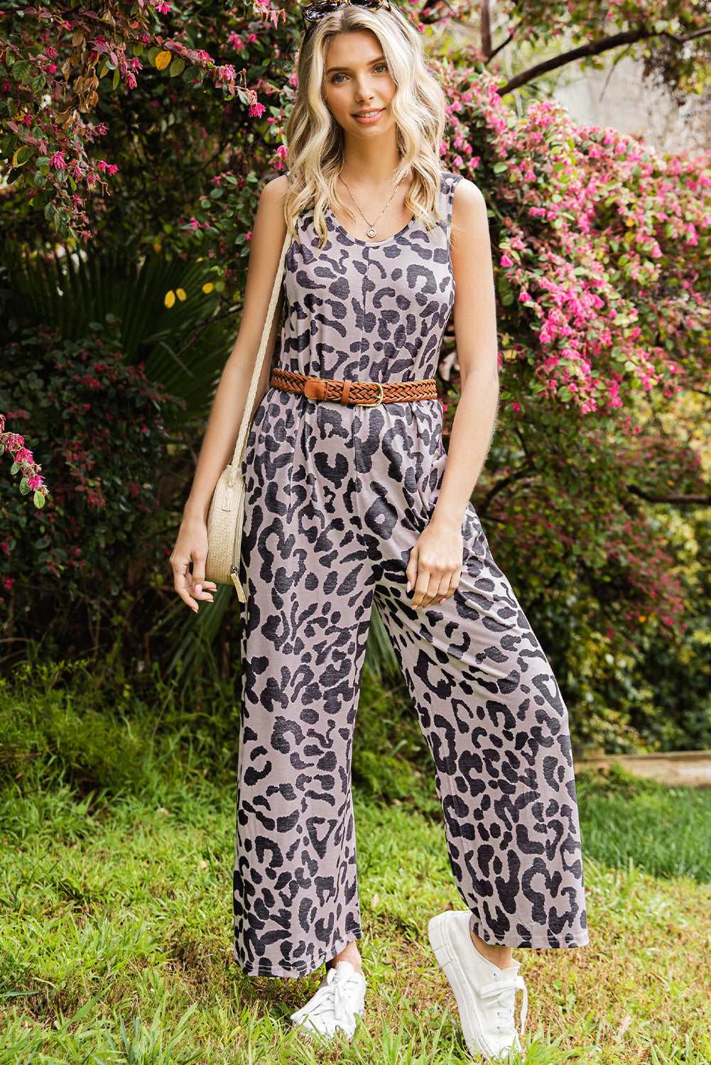 Leopard Print Jumpsuit - Catherine Martin