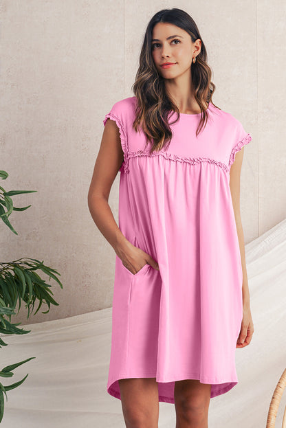 Casual Relaxed Fit Dress with Pockets - Catherine Martin