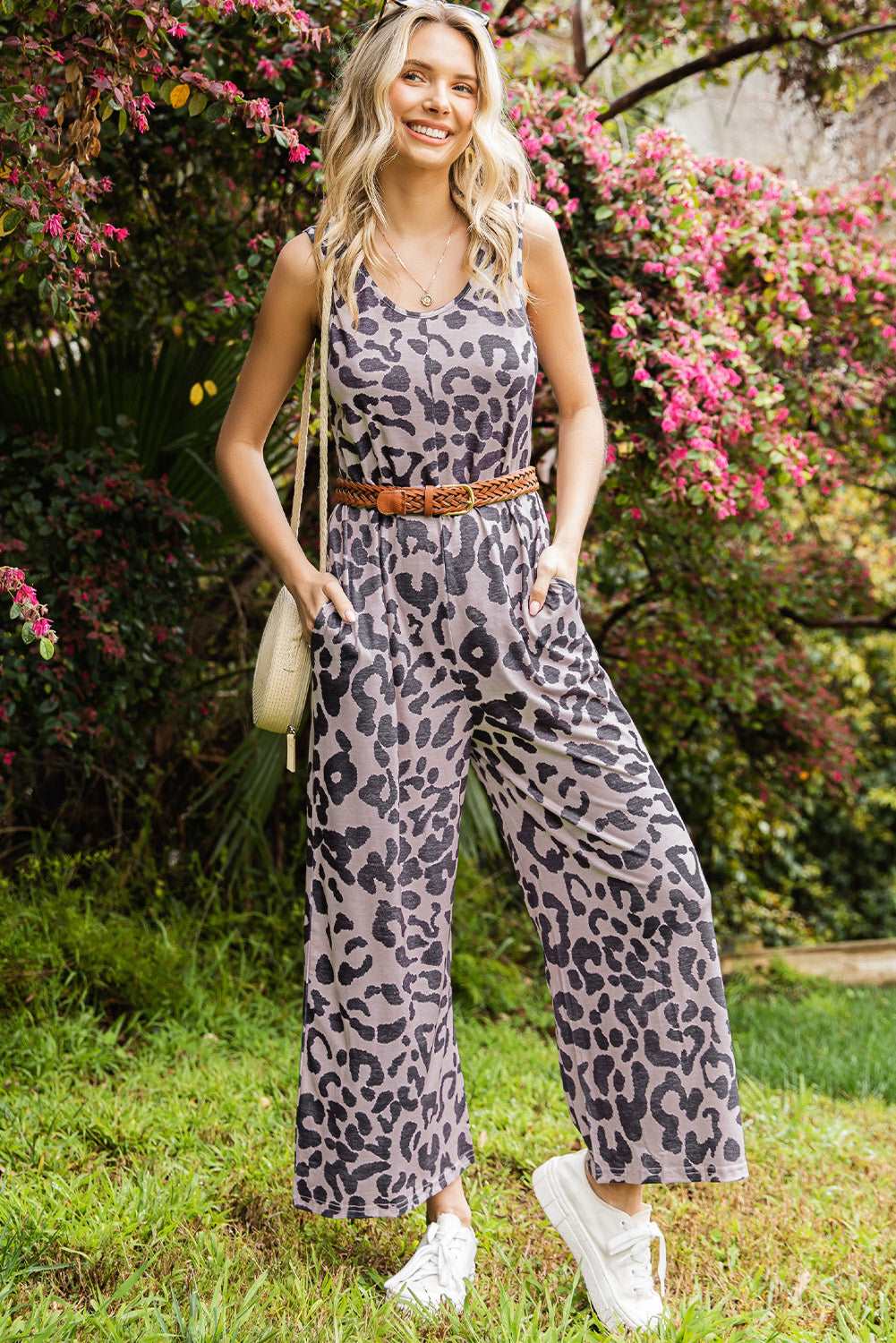 Leopard Print Jumpsuit - Catherine Martin