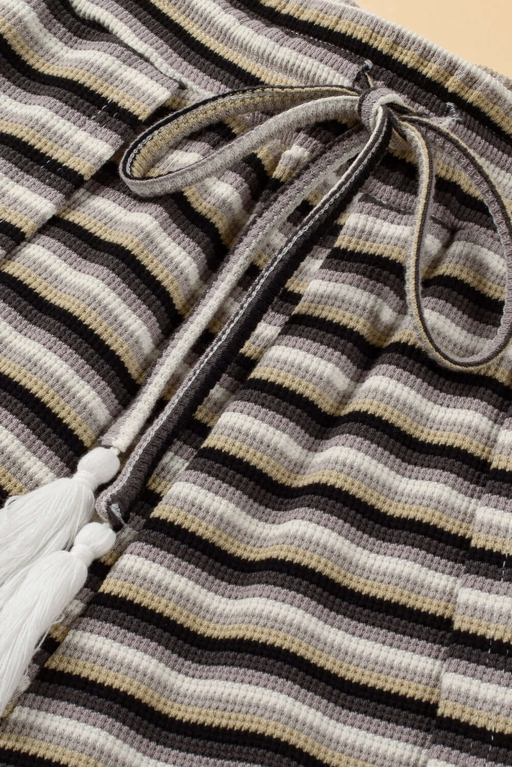 Lightweight and breathable striped co-ord set, perfect for beach days

