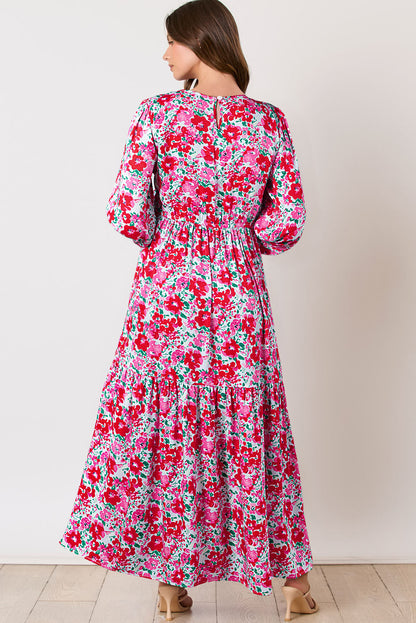 Floral Tiered Smocked Dress - Catherine Martin