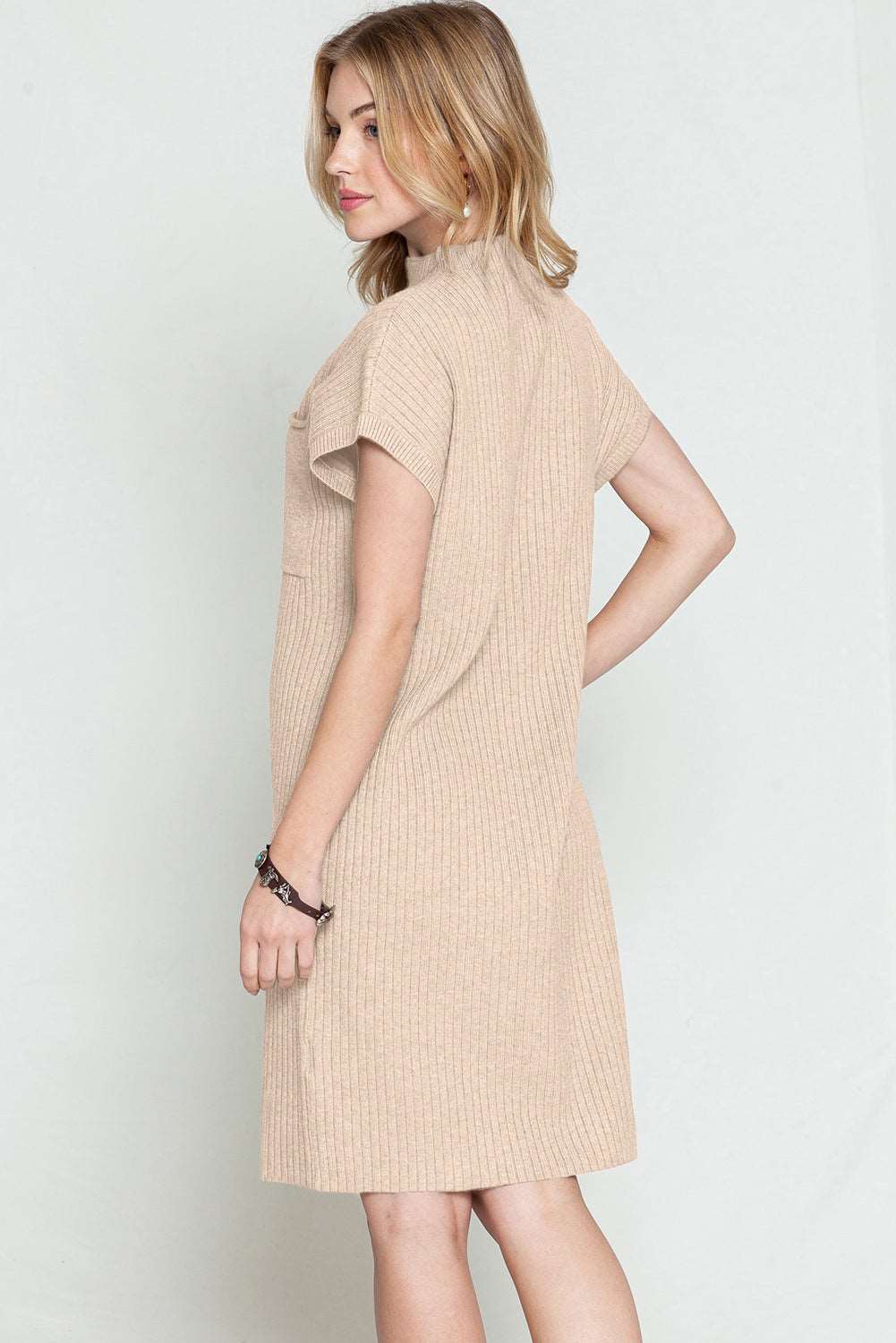 Green Sweater Knit Dress - Catherine Martin