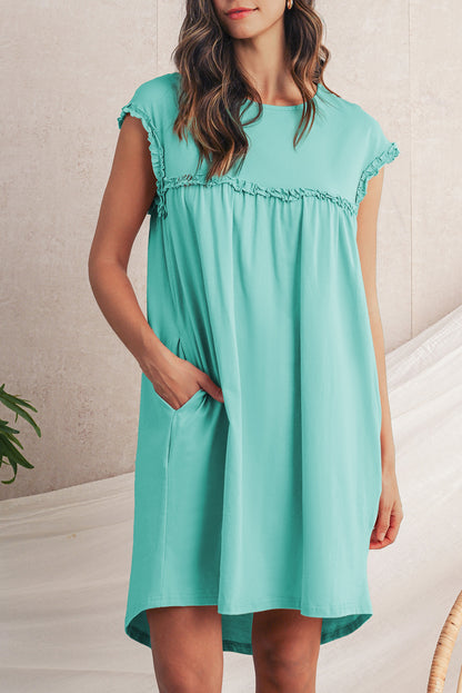 Casual Relaxed Fit Dress with Pockets - Catherine Martin