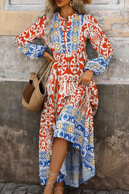 Long Sleeve Boho Dress - Catherine Martin