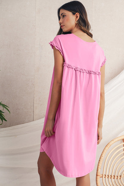 Casual Relaxed Fit Dress with Pockets - Catherine Martin