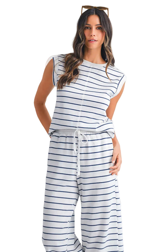 Weekend Stripe Lounge Set - Catherine Martin