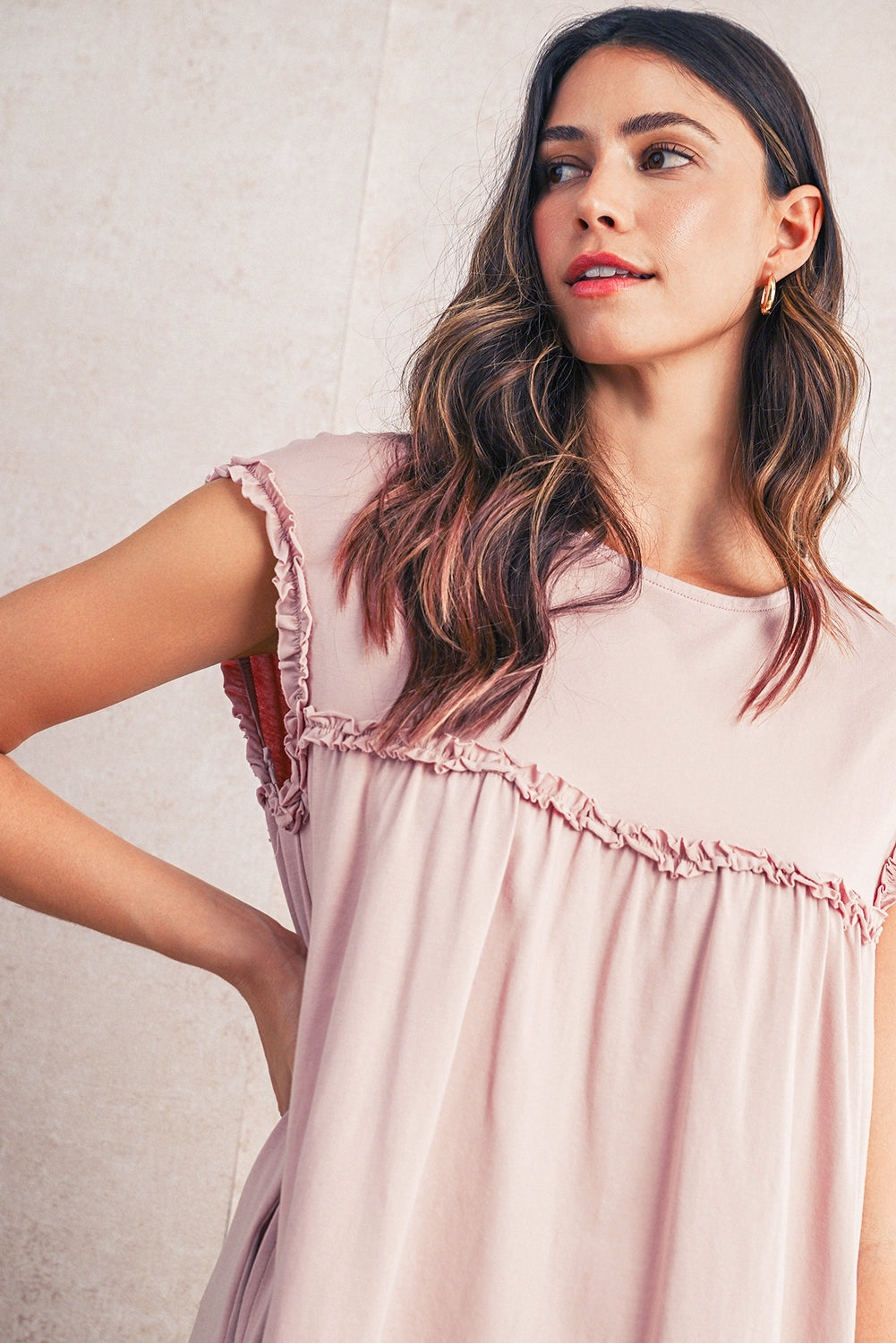 Casual Relaxed Fit Dress with Pockets - Catherine Martin