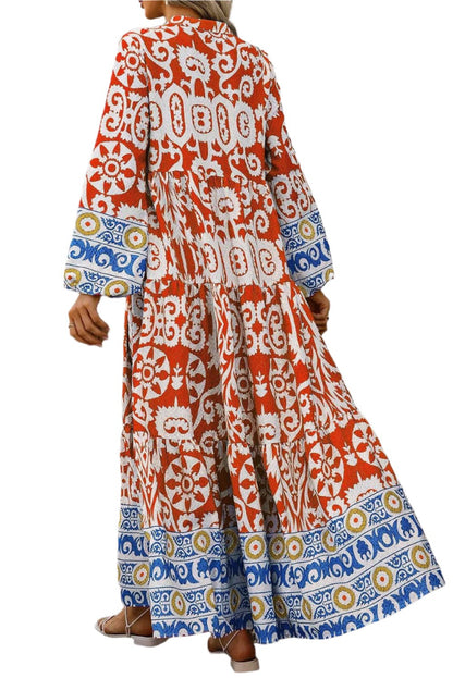 Long Sleeve Boho Dress - Catherine Martin