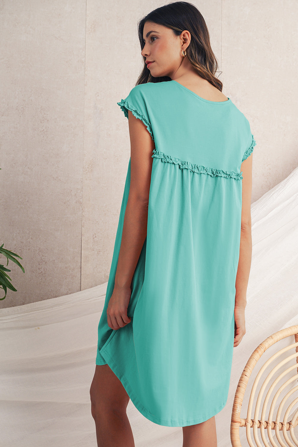 Casual Relaxed Fit Dress with Pockets - Catherine Martin