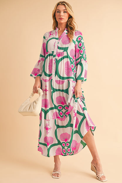 Pink Boho Maxi Dress - Catherine Martin