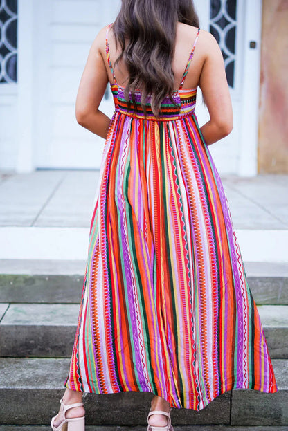 Multi Coloured Stripe Dress - Catherine Martin