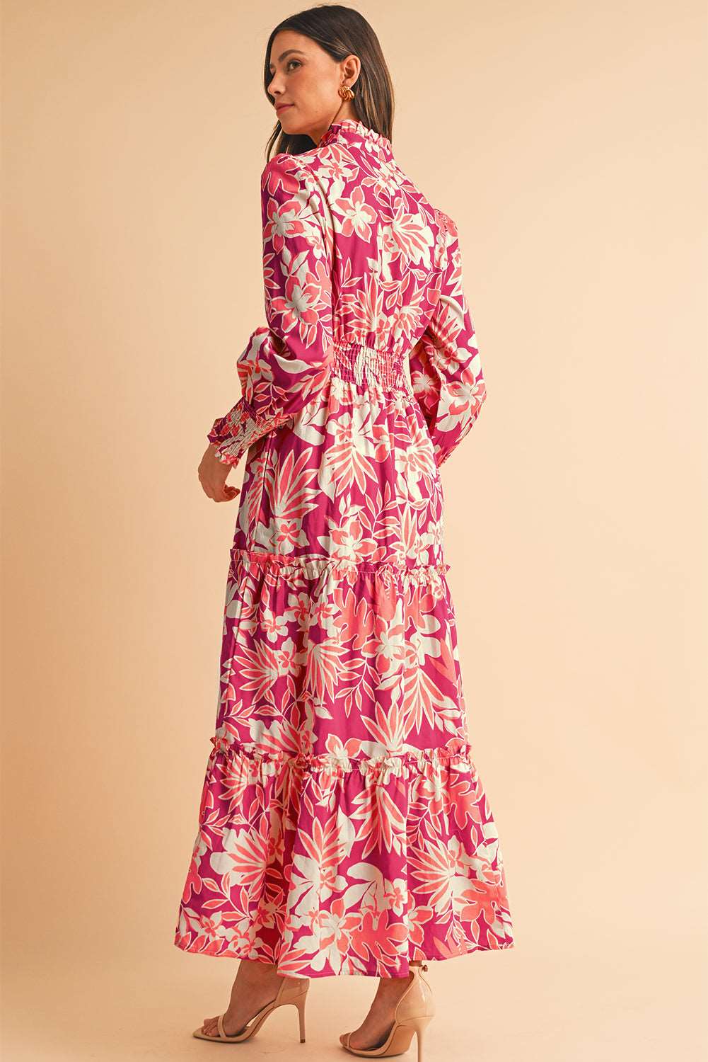 Floral Smocked Maxi Dress - Catherine Martin