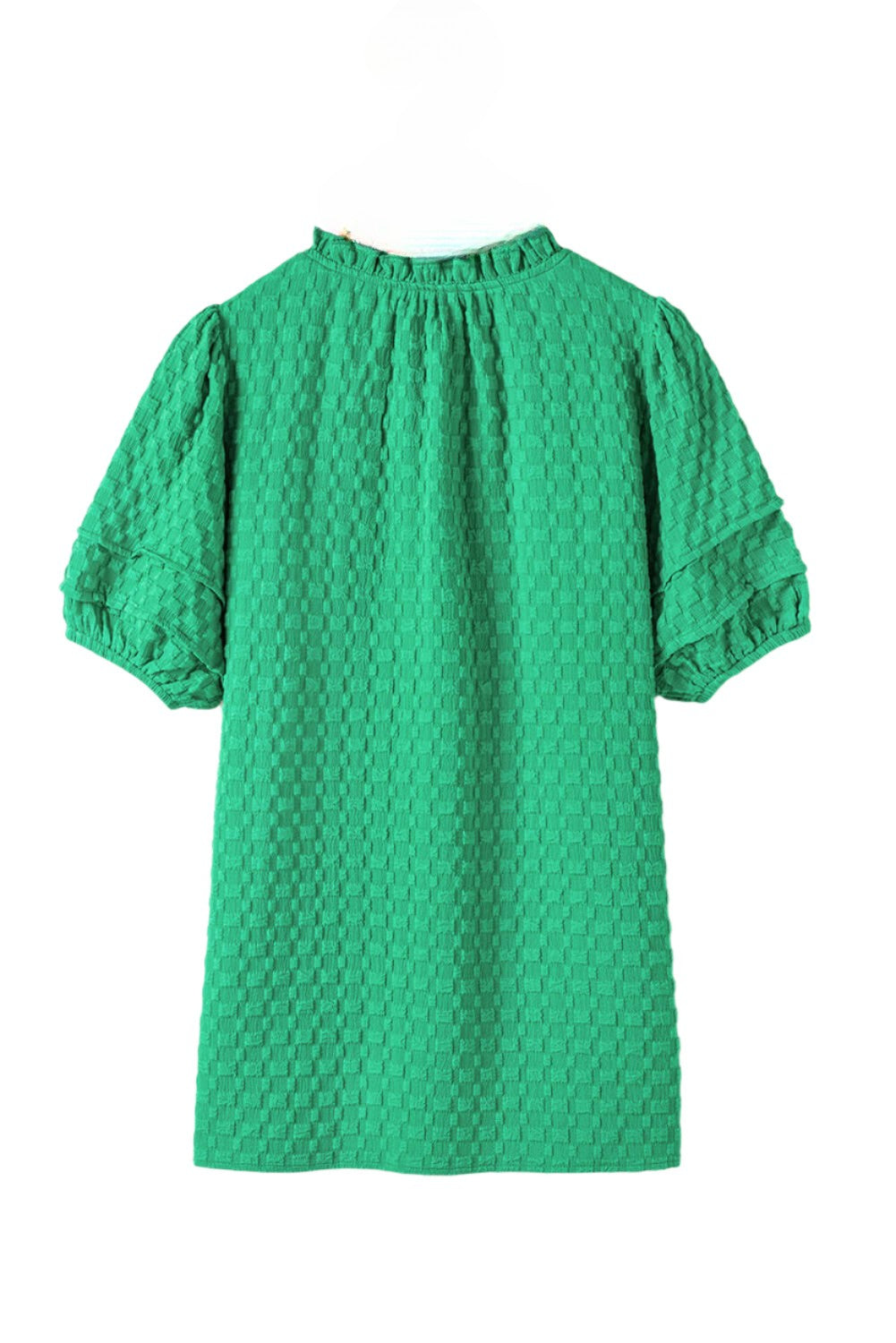 Bright Green Textured Top Womens - Catherine Martin