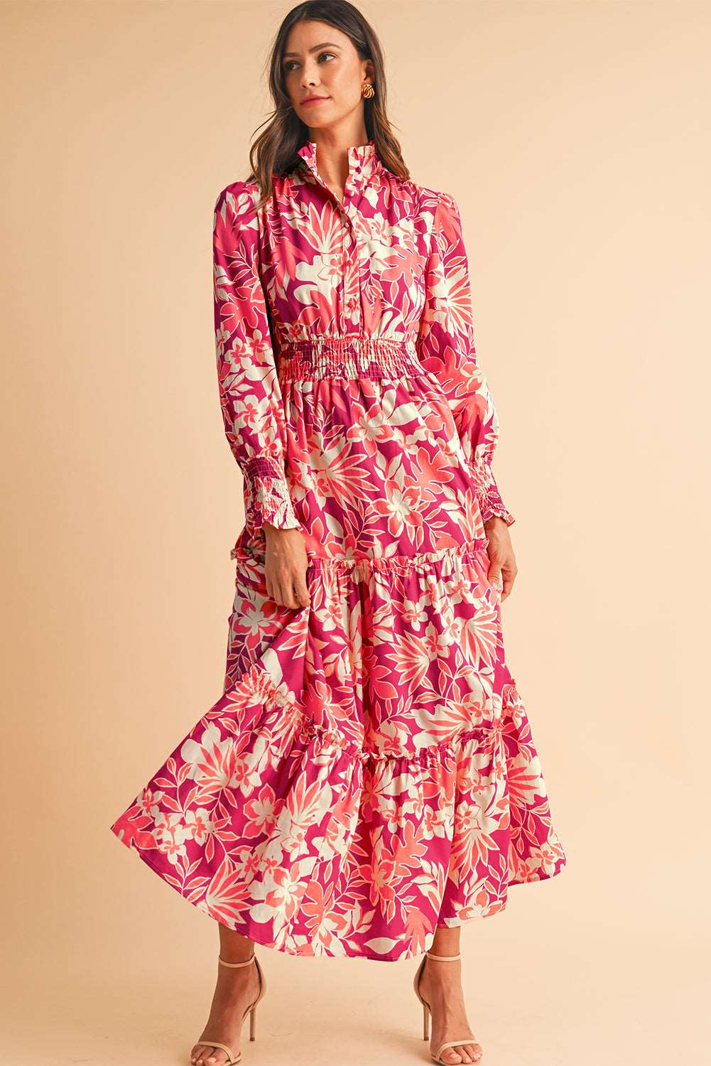 Floral Smocked Maxi Dress - Catherine Martin