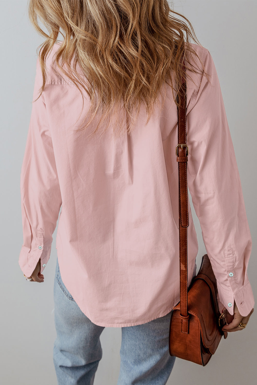 Light Pink Pleated Shirt - Catherine Martin