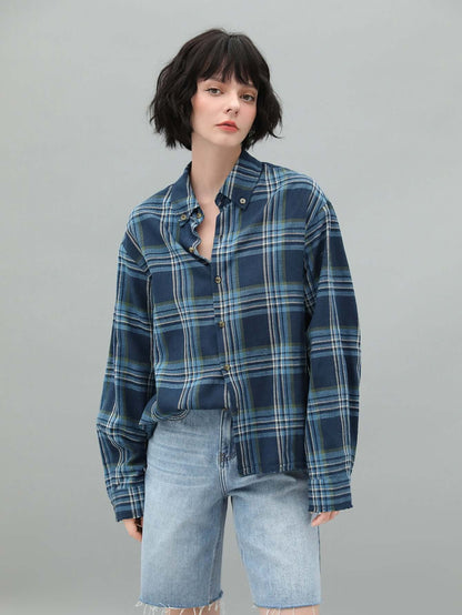 Classic Everyday Plaid Shirt-1