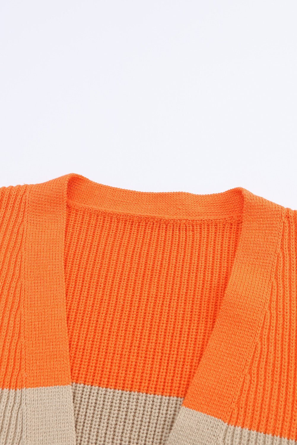 Orange Two Tone Cardigan - Catherine Martin