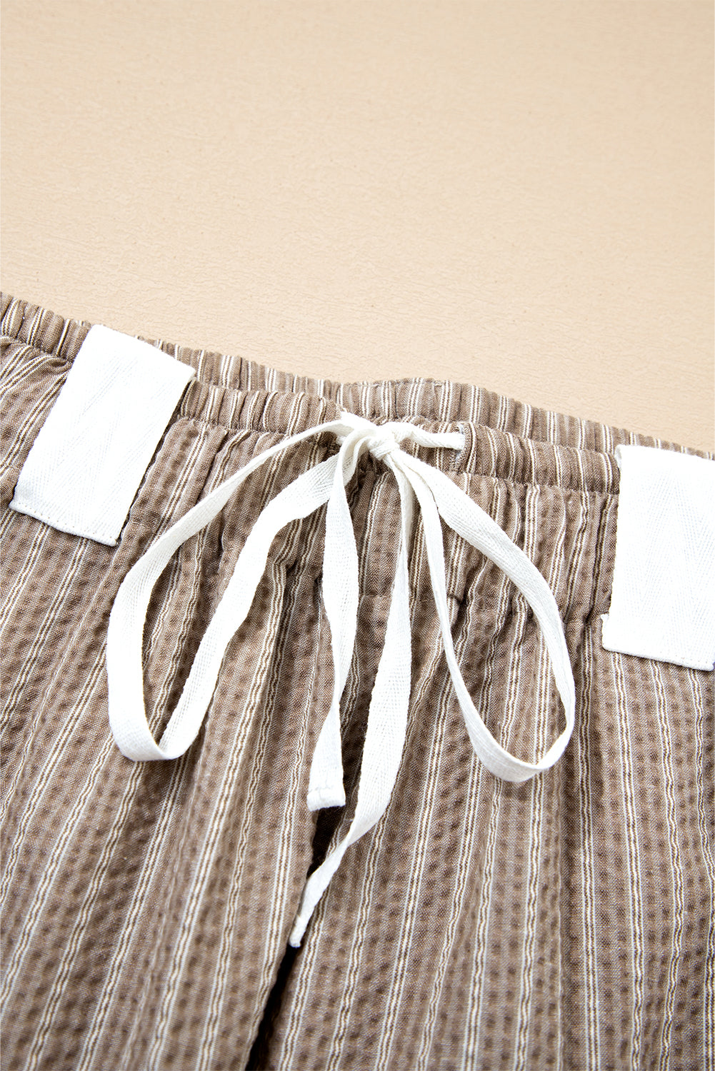 Relaxed Cotton Lantern Trousers